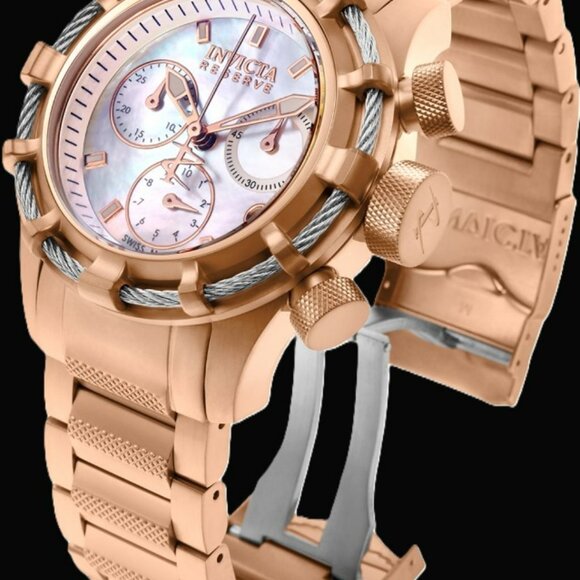 Invicta Reserve Bolt Swiss Ronda 5040.D Caliber Women's Watch w/ Mother of Pearl - Picture 4 of 11